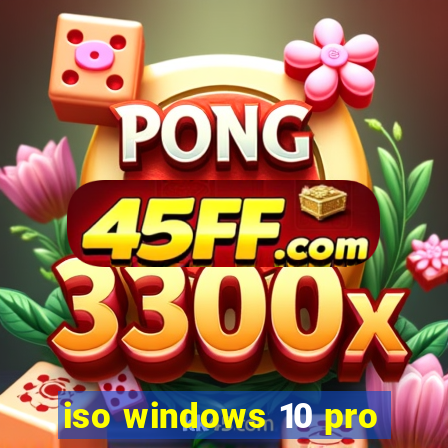 iso windows 10 pro